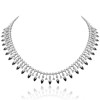 12,48 Ct. Diamond Design Necklace